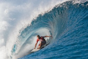 Ironsâ€™ last win came at Teahupoo, Tahiti, ealier this year (AP photo)