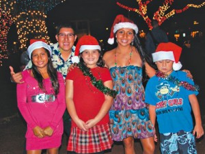 Brisa, Abel, Amber and Paulette Guerra and Giovanni Rodriguez