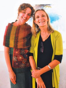 Gretchen Seaver and Carol Bennett