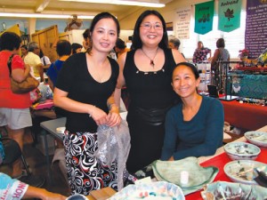 Cindy Liu, Gerri Gomes and Patricia Yu