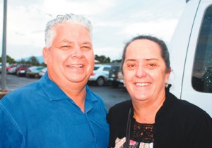 Fire Chief Robert Westerman and Ann Wooton