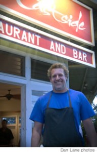 Owner-chef Jonathan Pflueger serves up fresh local fish daily