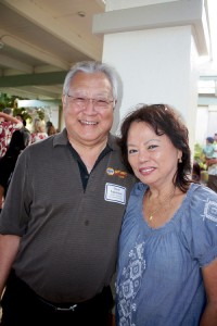 Steve Takahashi and Amy Mendonca