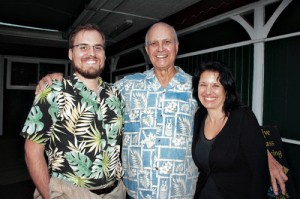 Ed Justus, Bill Fernandez and Cynthia Justus