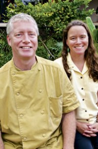 Ron and Krissi Miller, owners of Hukilau Lanai