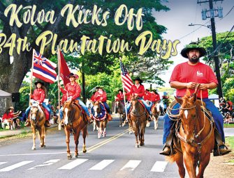 KÅloa Kicks Off 34th Plantation Days